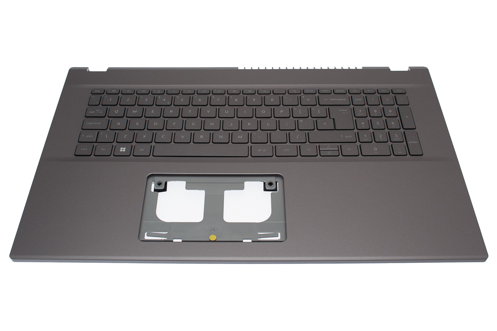 Acer Tastatur beleuchtet US-Int. (Englisch-UK) + Top case grau Aspire 5 A517-53G Serie (Original)
