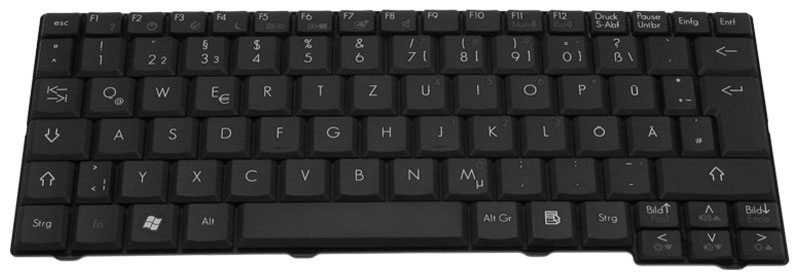 Gateway Tastatur deutsch (DE) schwarz Gateway LT20 Serie (Original)