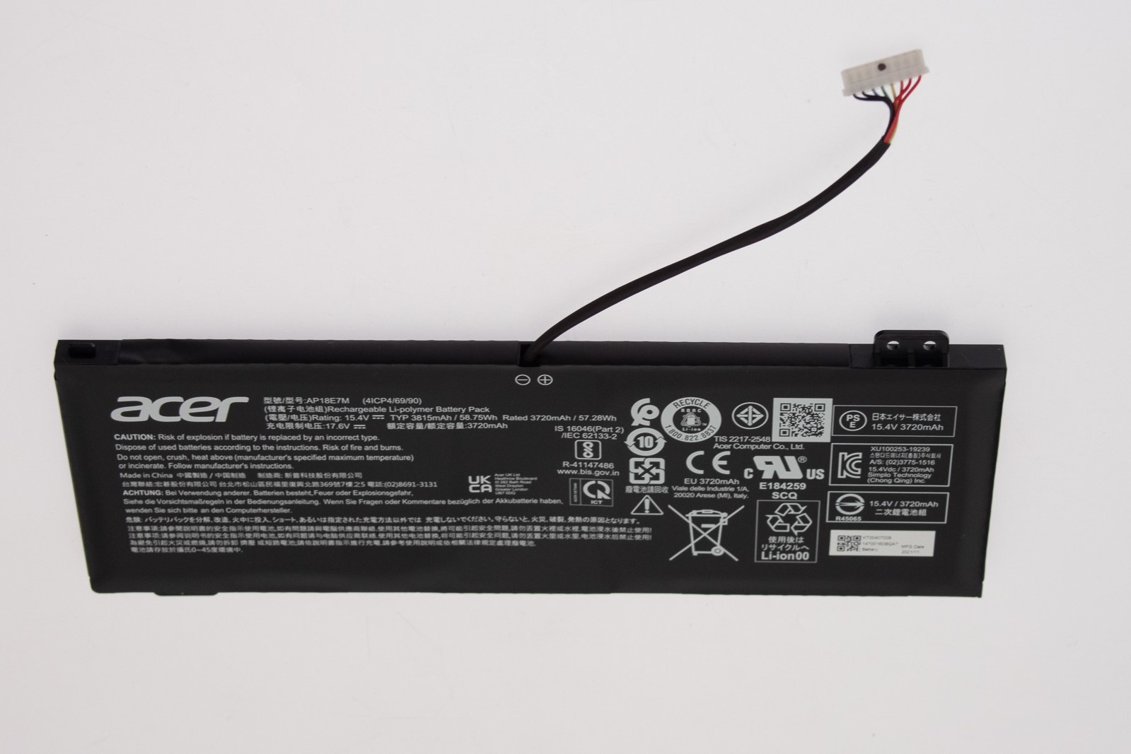 Acer Akku / Batterie / Battery Swift 3X SF314-510G Serie (Original)