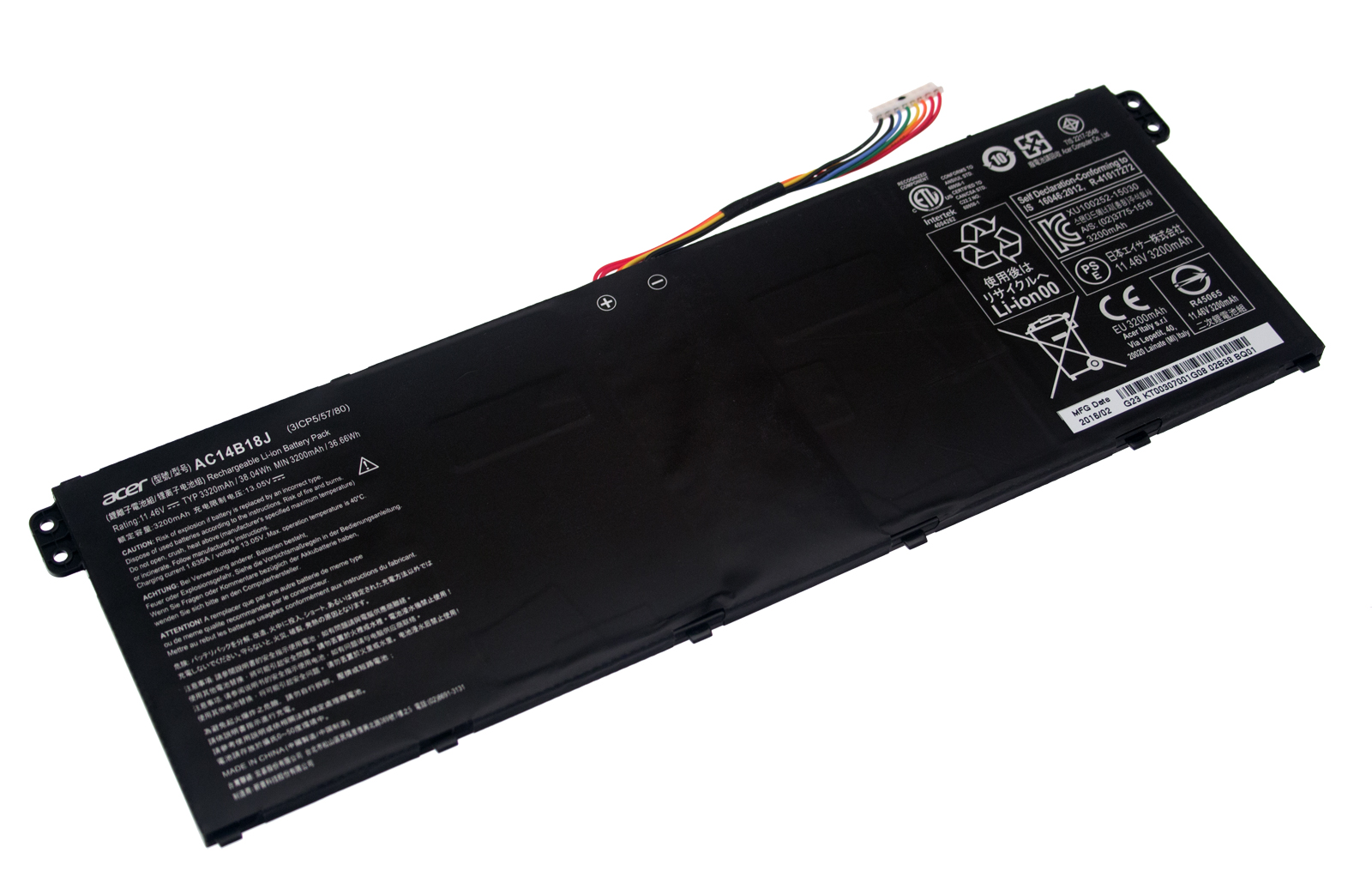 Packard Bell Akku / Batterie 3220mAh EasyNote TG83BA Serie (Original)