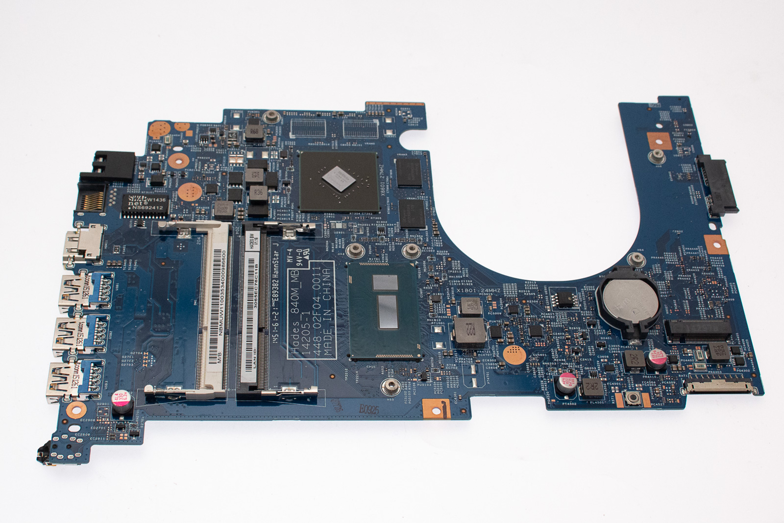 Acer Hauptplatine / Mainboard DIS.W/CPU.I7-5500.2GB Aspire V Nitro7-571G Serie (Original)
