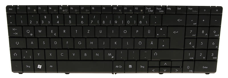 PackardBell Tastatur / Keyboard (German) EasyNote TN65 Serie (Original)