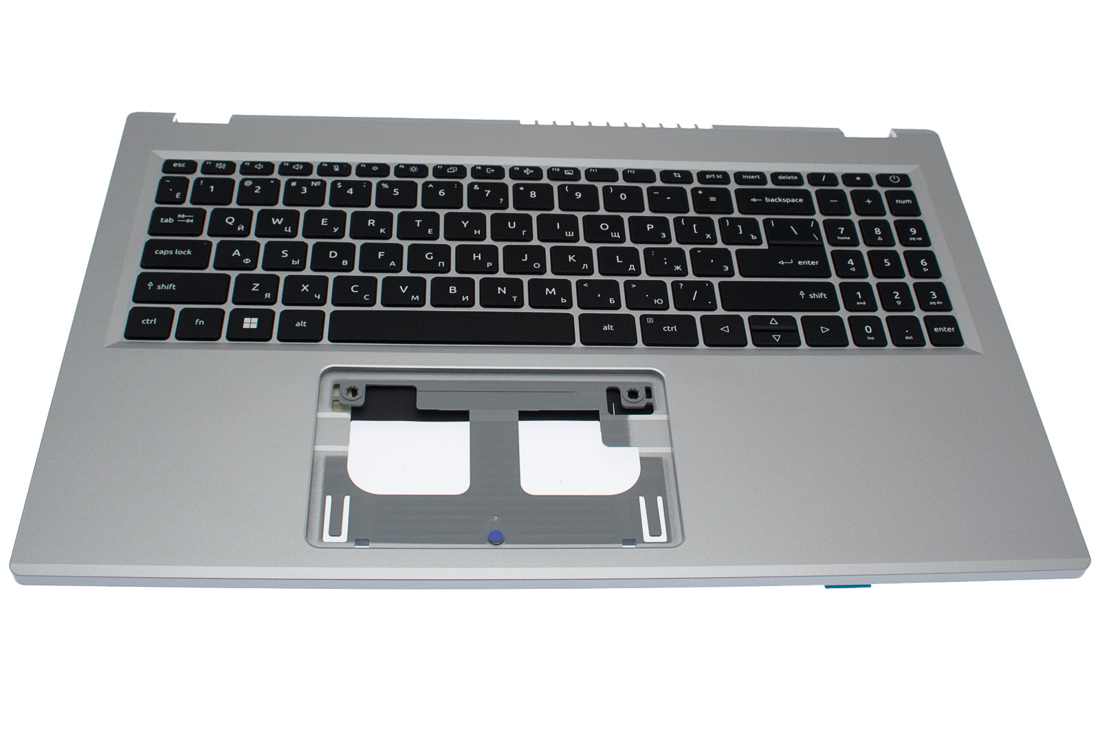 Acer Gehäuseoberteil silber mit Tastatur (Russisch) / Cover upper silver with keyboard (Russian) Aspire 3 A315-24P Serie (Original) Acer Gehäuseoberteil silber mit Tastatur (Russisch) / Cover upper silver with keyboard (Russian) Aspire 3 A315-24P Serie (Original)