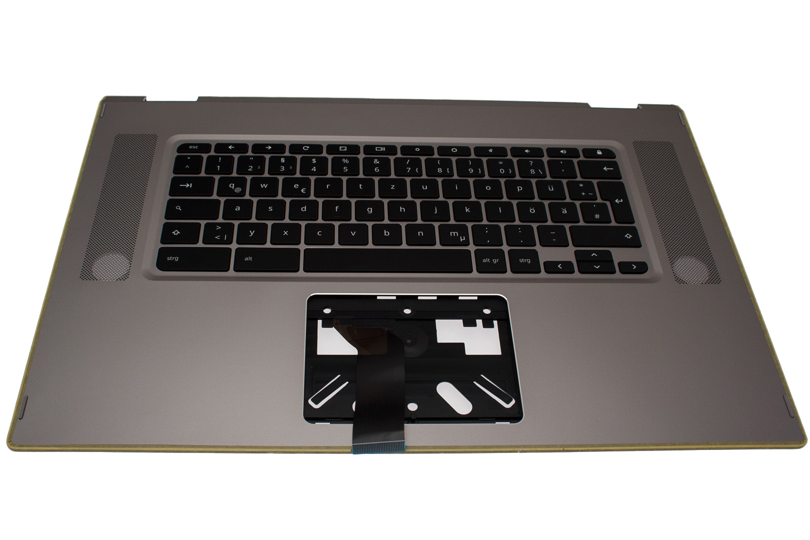 Acer Tastatur beleuchtet deutsch (DE) + Topcase silber Chromebook Spin 15 CP315-1H (Original) Acer Tastatur beleuchtet deutsch (DE) + Topcase silber Chromebook Spin 15 CP315-1H (Original)
