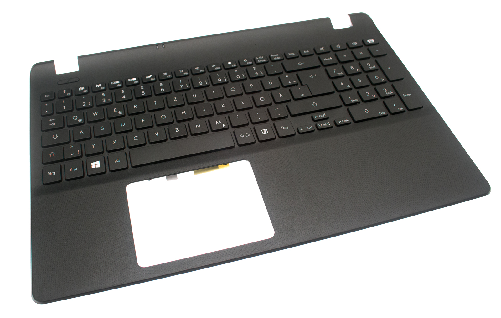 PackardBell Tastatur Deutsch (DE) + Top case schwarz EasyNote TG81BA Serie (Original)