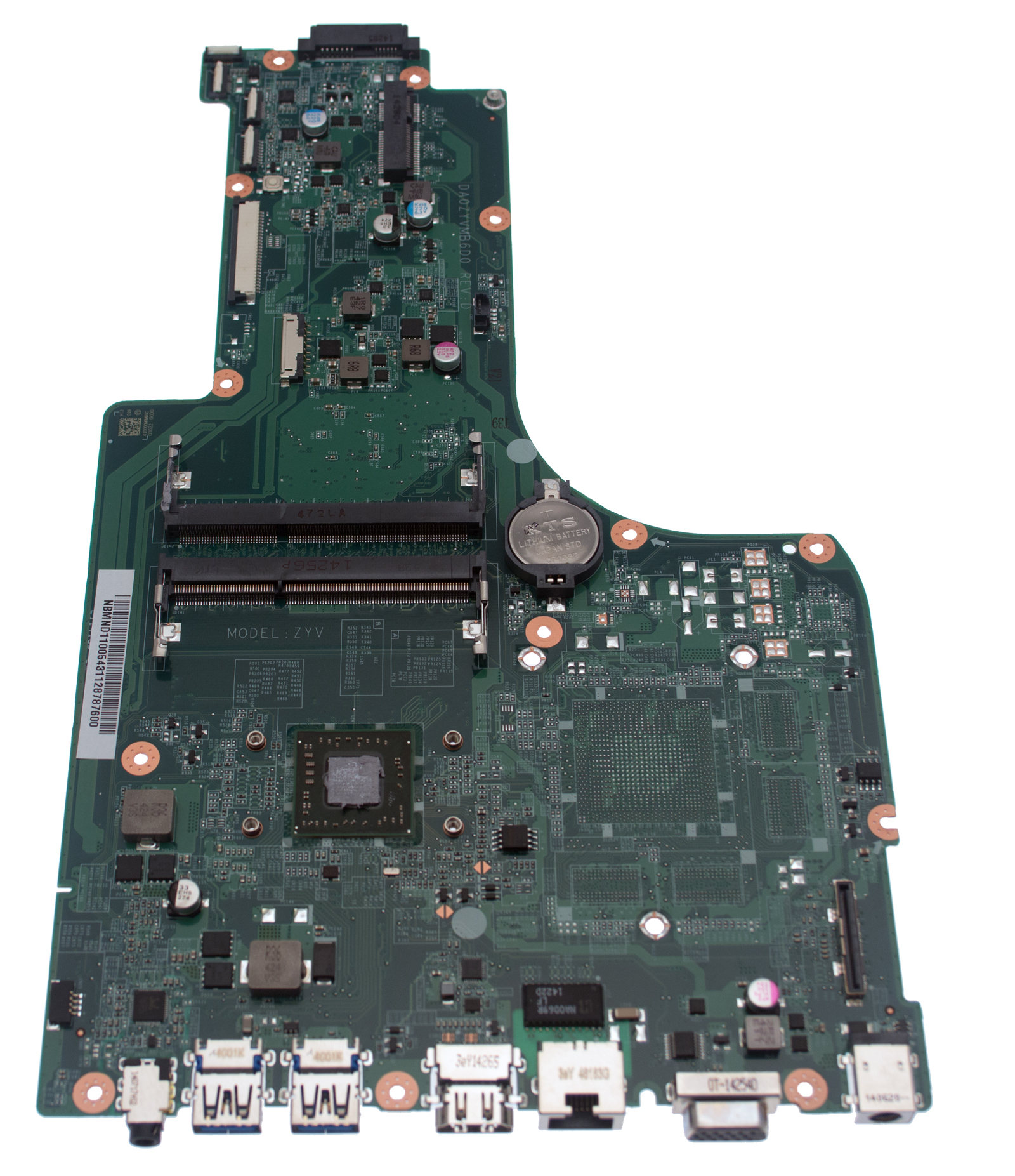 Acer Mainboard UMA.W/CPU.A8M6410B Aspire E5-721 Serie (Original)