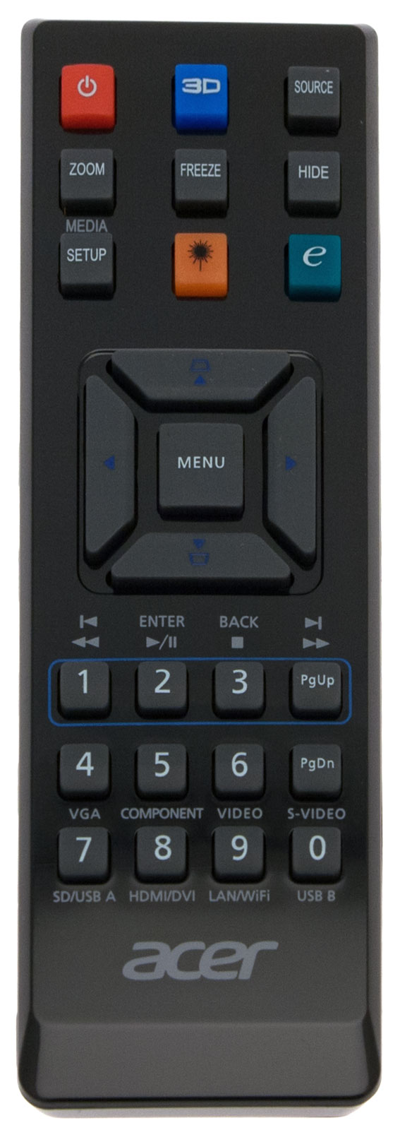 Acer Fernbedienung / Remote Control P1273 Serie (Original)