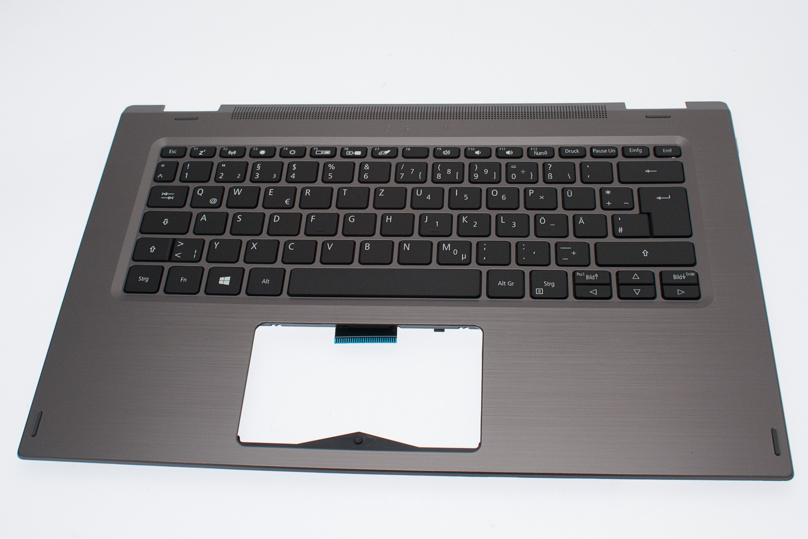 Acer Tastatur Deutsch (DE) + Top case grau Spin 3 SP314-52 Serie (Original)