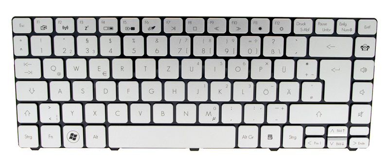 PackardBell Tastatur deutsch (DE) schwarz EasyNote NX86 Serie (Original)