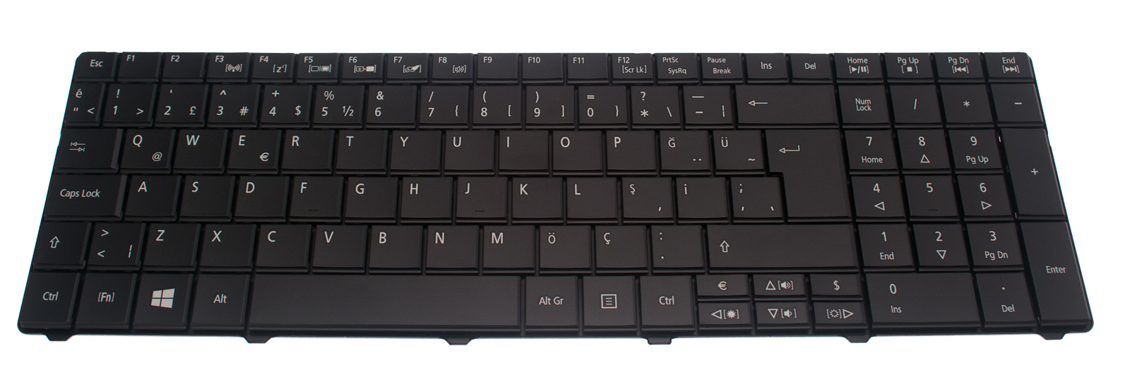 Acer Tastatur (Türkisch) / Keyboard (Turkish) TravelMate 8572TG Serie (Original) Acer Tastatur (Türkisch) / Keyboard (Turkish) TravelMate 8572TG Serie (Original)