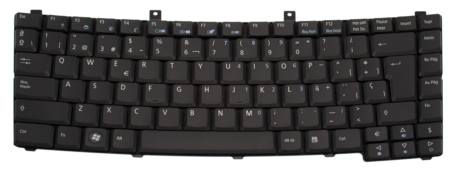 Acer Tastatur / Keyboard (Spain) TravelMate 4670 Serie (Original)