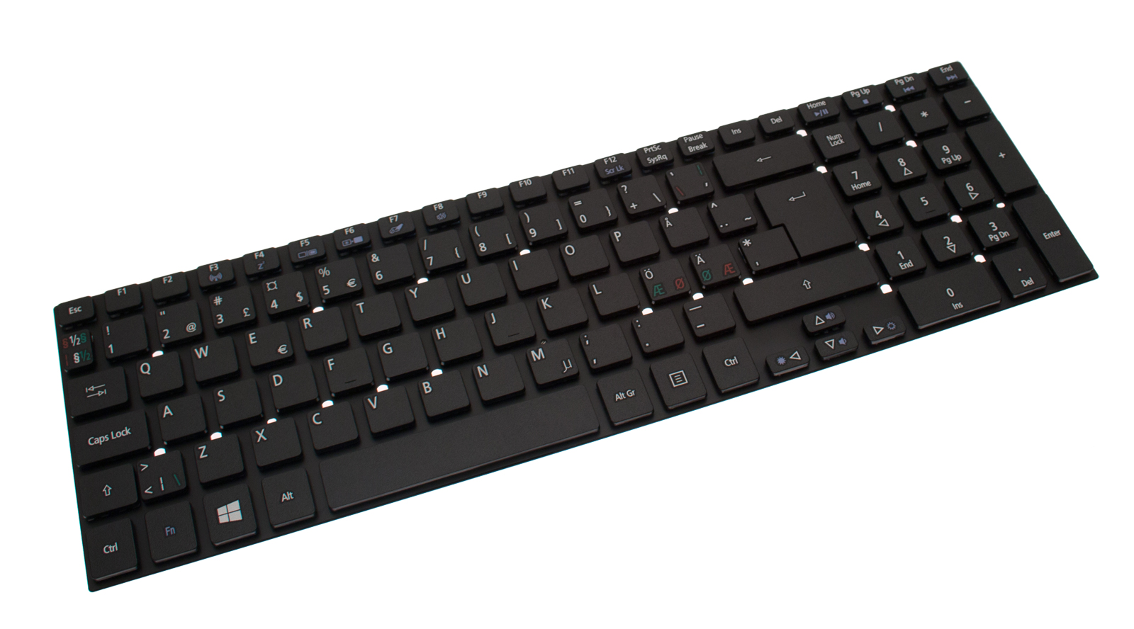 Acer Tastatur skandinavisch (NORDIC) schwarz Aspire V3-731 Serie (Original) Acer Tastatur skandinavisch (NORDIC) schwarz Aspire V3-731 Serie (Original)