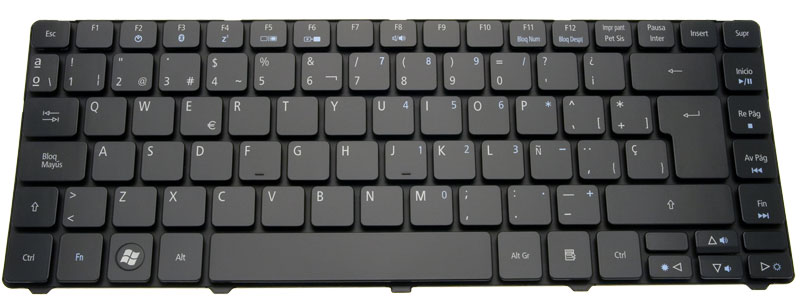 Acer Tastatur spanisch (ES) Aspire 3810TZ Serie (Original)