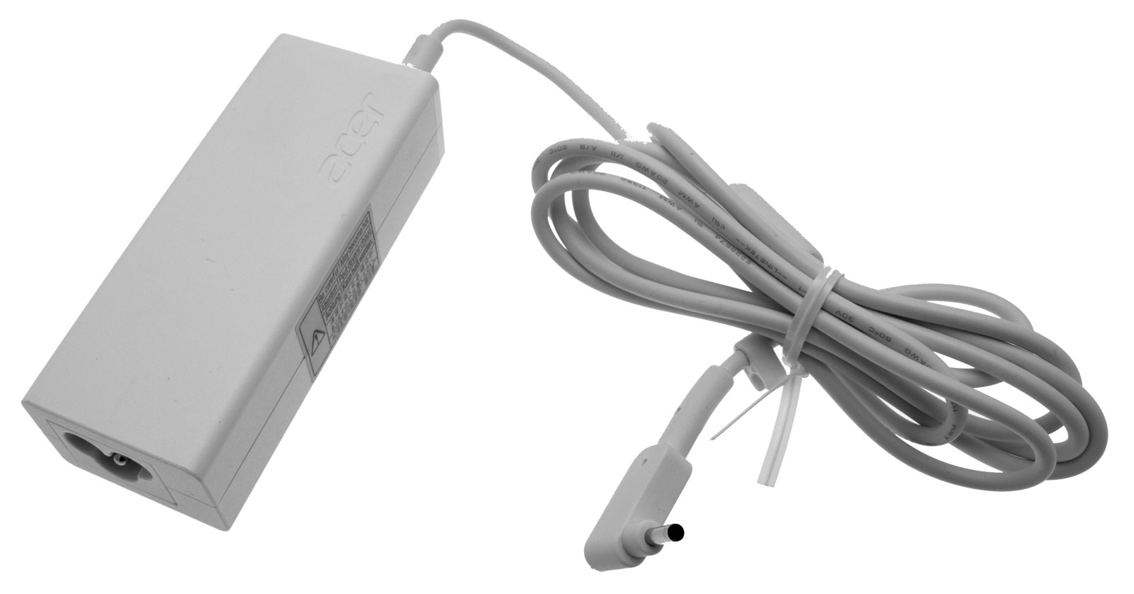 Acer Netzteil / Ladegerät weiß 19V / 2,37A / 45W mit Netzkabel UK / GB / IE Chromebook 11 N7 C731 (Original)