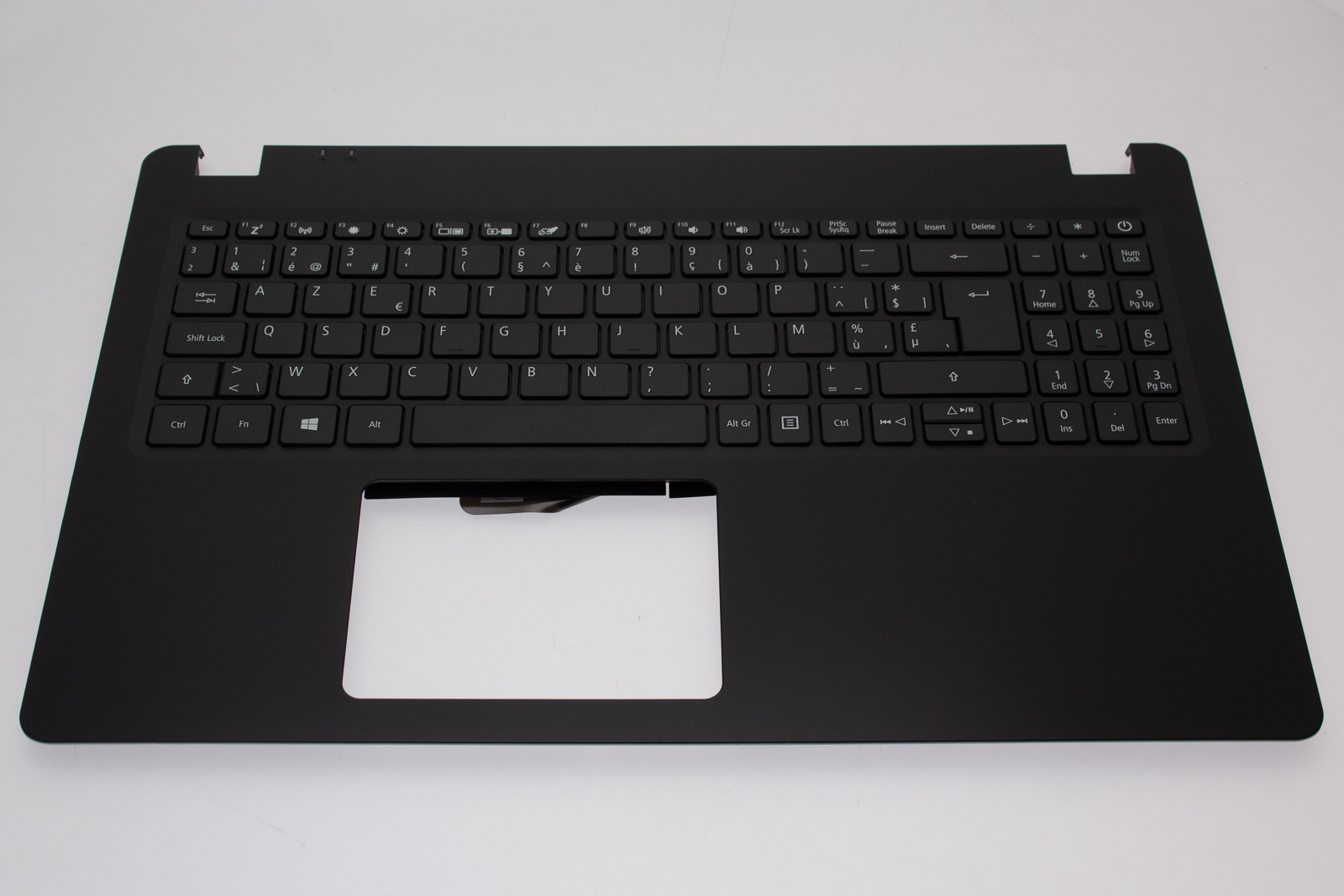 Acer Tastatur Belgien (BE) + Top case schwarz Extensa 15 EX215-52 Serie (Original)