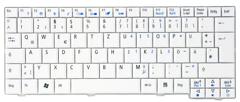 Acer Tastatur hebräisch (IL) Aspire 9920G Serie (Original)