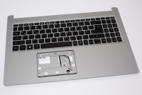 Acer Tastatur Deutsch (DE) + Top case silber Aspire 5 A515-55 Serie (Original)
