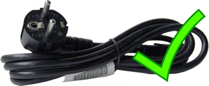 Acer Power Supply / AC Adaptor 19V / 3,42A / 65W Auto-Off mit Netzstecker EU Aspire 3810TZG Serie (Original)