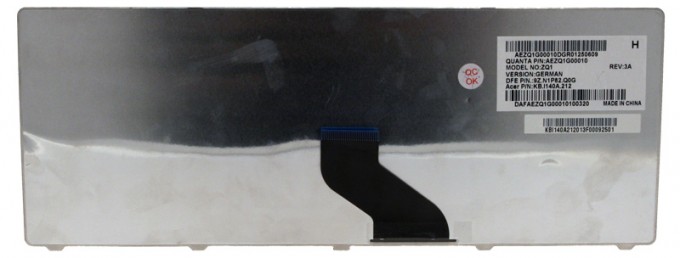 Tastatur deutsch (DE) schwarz Acer Aspire 3820TZ Serie (Alternative)