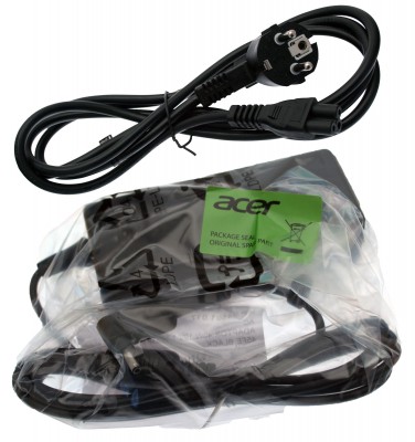 Acer Chargeur Alimentation noir 19V / 2,37A / 45W avec câble TravelMate P2 P215-53 Serie (Original)