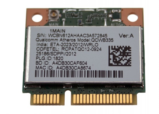 Acer Wireless LAN Karte / W-LAN Board mit Bluetooth Aspire M3-481 Serie (Original)