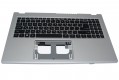 Acer Gehäuseoberteil silber mit Tastatur (Russisch) / Cover upper silver with keyboard (Russian)  (Original)